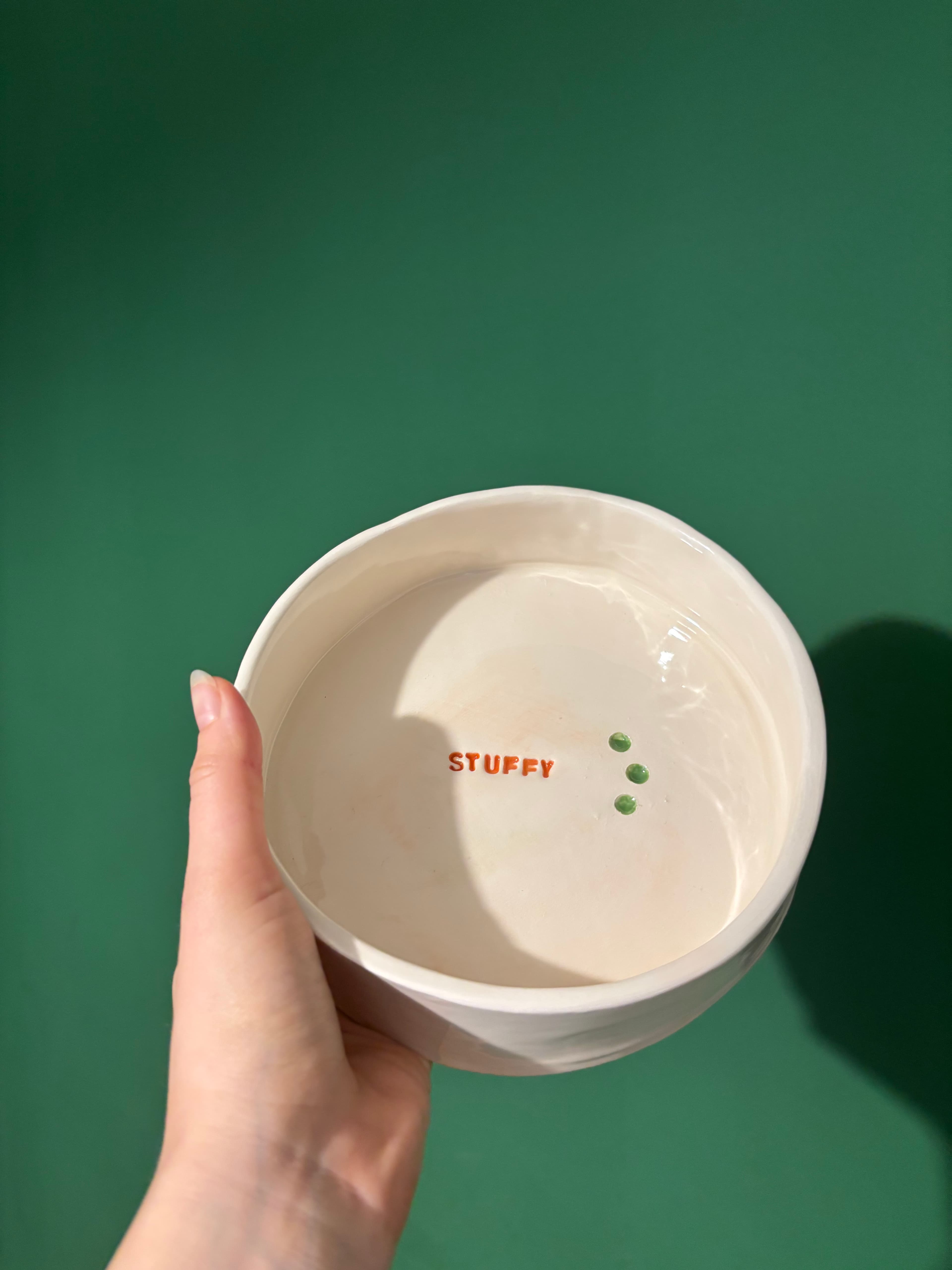 Speckled Stuffy Bowl